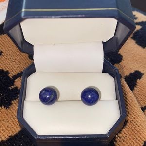 Lapis Stud Earings
